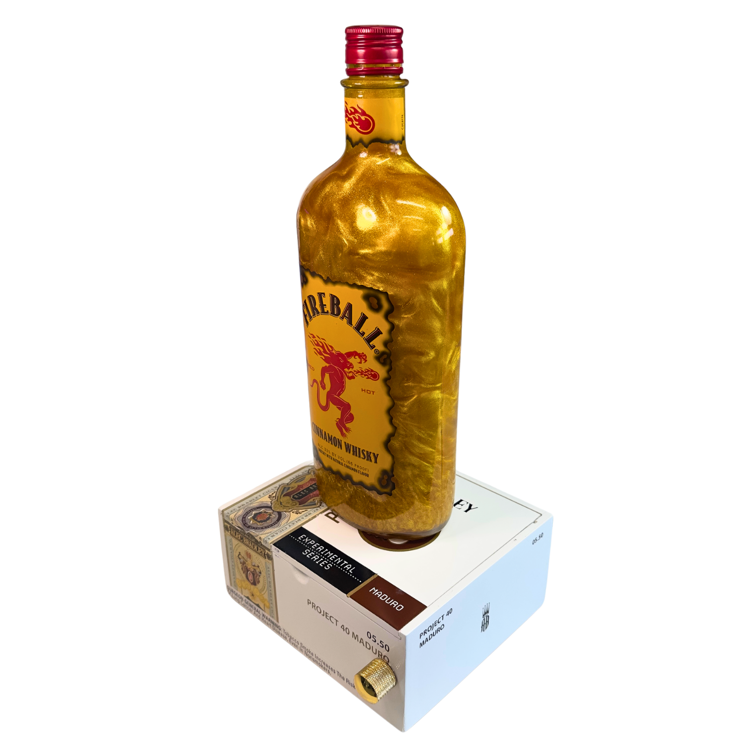The Zen Bottle - Mesmerizing Desk Art Piece