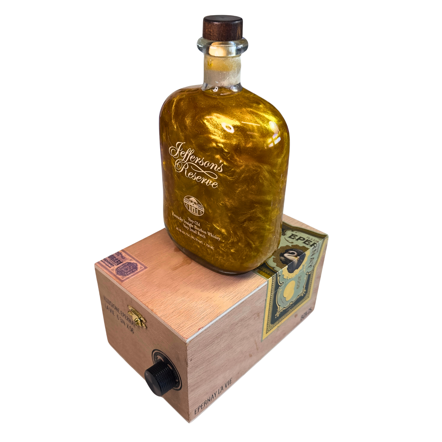 The Zen Bottle - Mesmerizing Desk Art Piece